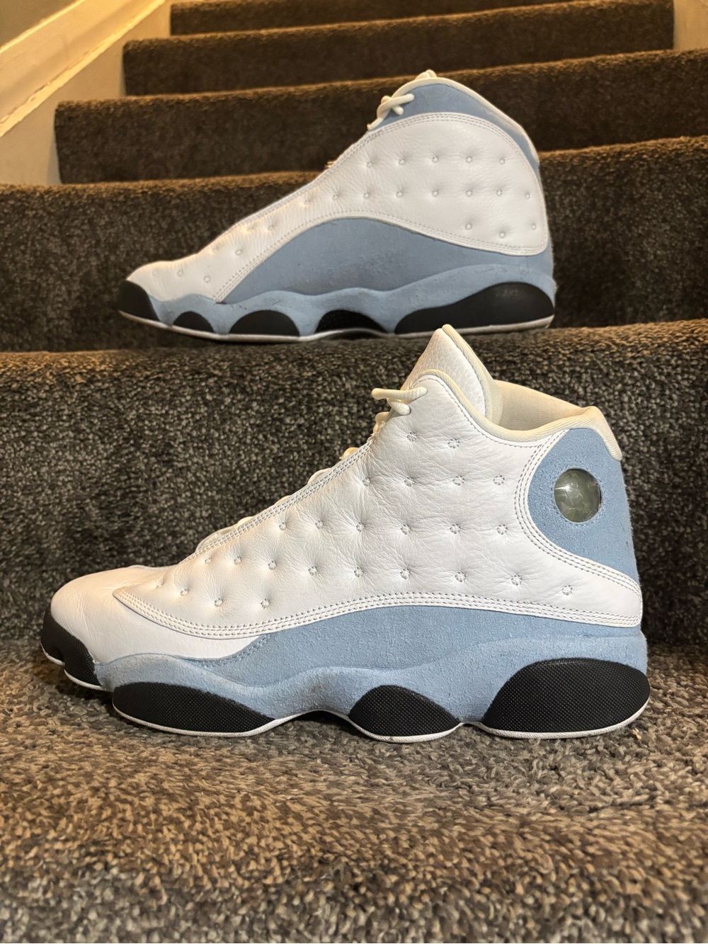 Nike Air Jordan 13 XIII Retro Blue Grey White Ochre Size 12 authentic